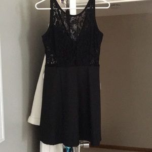 Short Black Lace Dress (small)